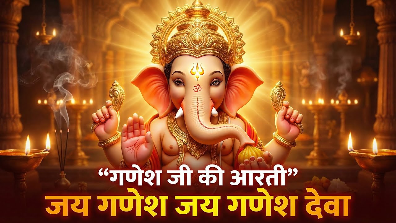 🔴 LIVE: गणेश जी की आरती | Jai Ganesh Jai Ganesh Deva | Ganesh Aarti Live Today 🙏