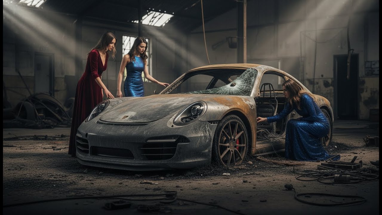 2015 Porsche 911 Full Restoration from Burnt Condition to Looking New,ASMR Car Restoration!