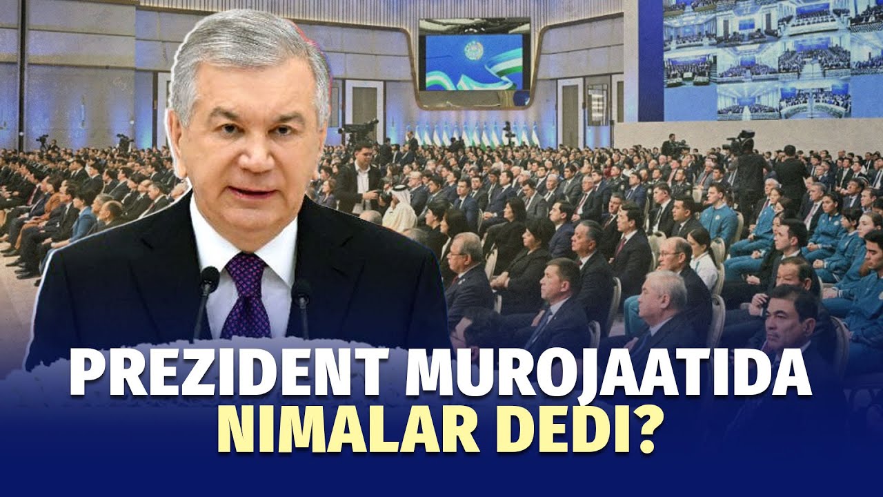Kosmosga uchadigan o‘zbek va jinoiy to‘dalarga eslatma: prezident murojaatida nimalar dedi?