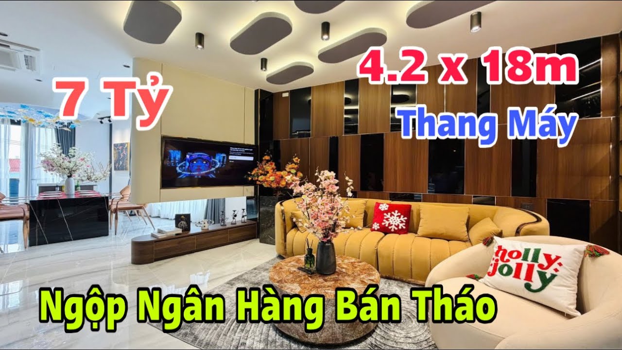 Lãi Suất Tăng Cao hết khả năng Chi Trả - Anh Tuấn Bán Tháo nhà 4 lầu Thang Máy xây mới chỉ hơn 7 tỷ 