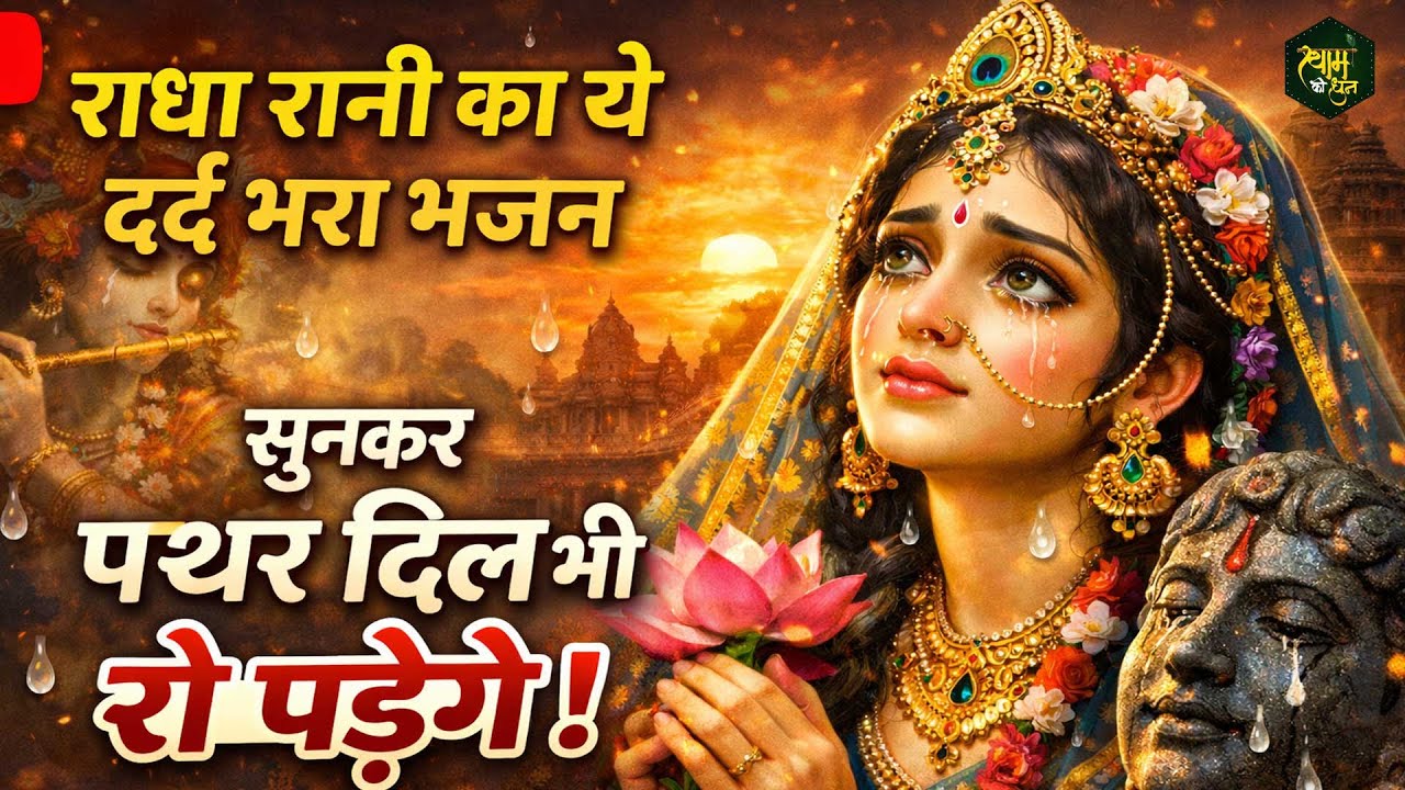 राधा रानी का ये दर्द भरा भजन सुनकर पत्थर दिल भी रो पड़ेगे - New 2026 Radha Rani Bhajan - Bhakti Geet