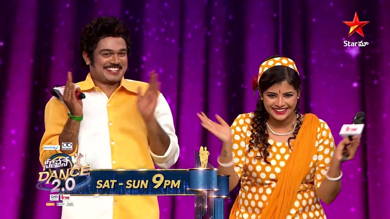 Neethone Dance 2.0 - Promo | Britto & Sandhya | Old is Gold | Sat & Sun at 9 PM | StarMaa