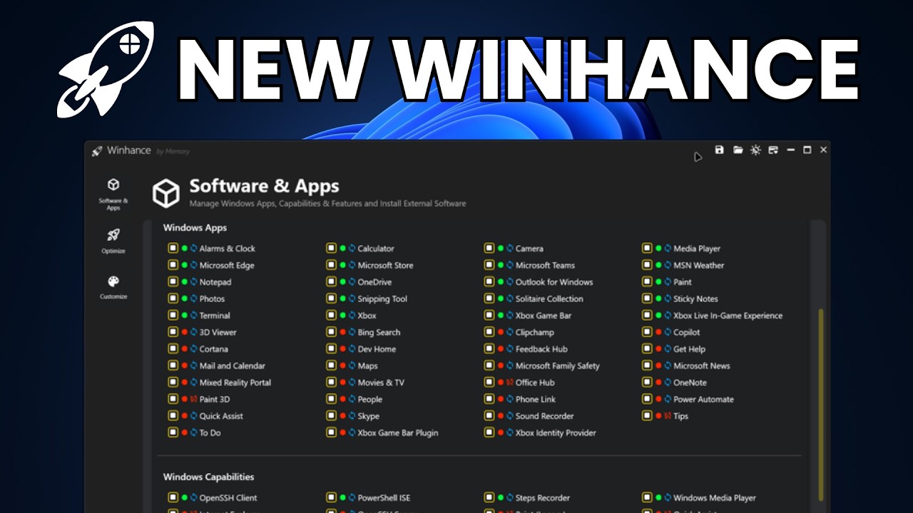 Winhance Docs Launches for the First Version!