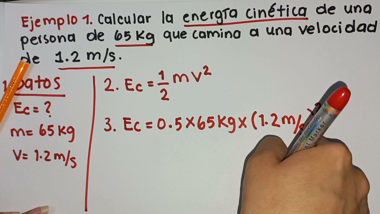 Energía cinética (ejercicios)