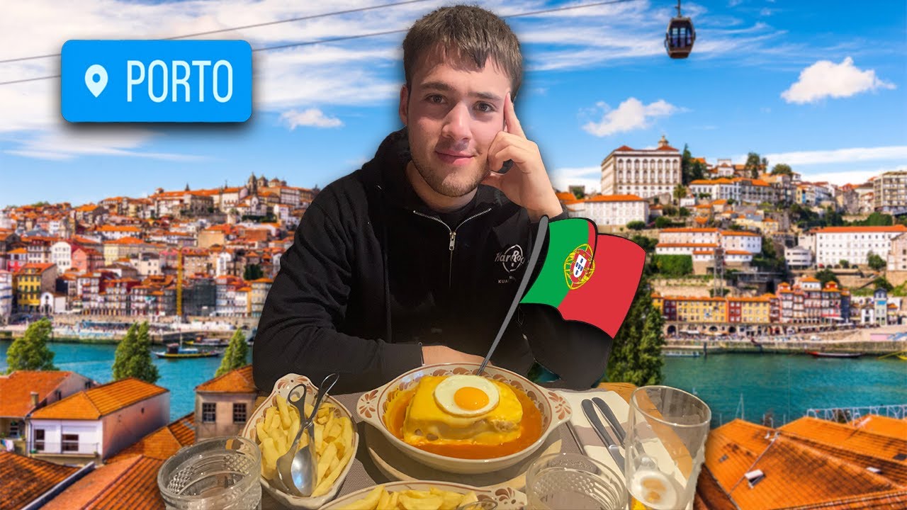 Ein Tag essen in PORTO, Portugal!🇵🇹