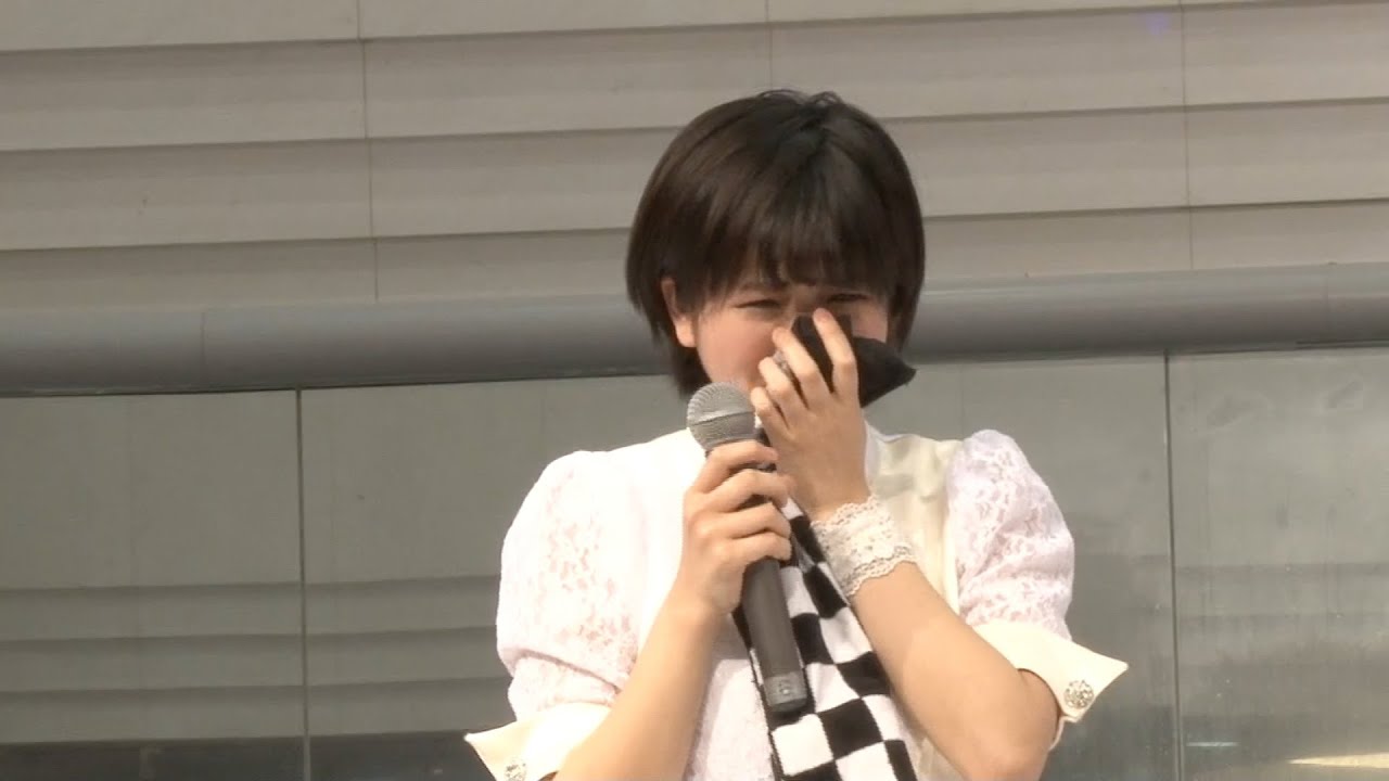 アンジュルム田村芽実、うれし泣き！　改名後初シングル「大器晩成／乙女の逆襲」発売記念イベント