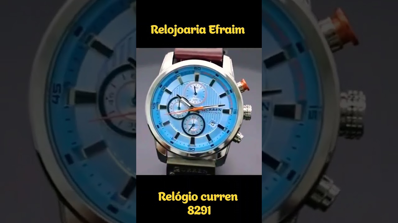 rel&oacute;gio curren 8291