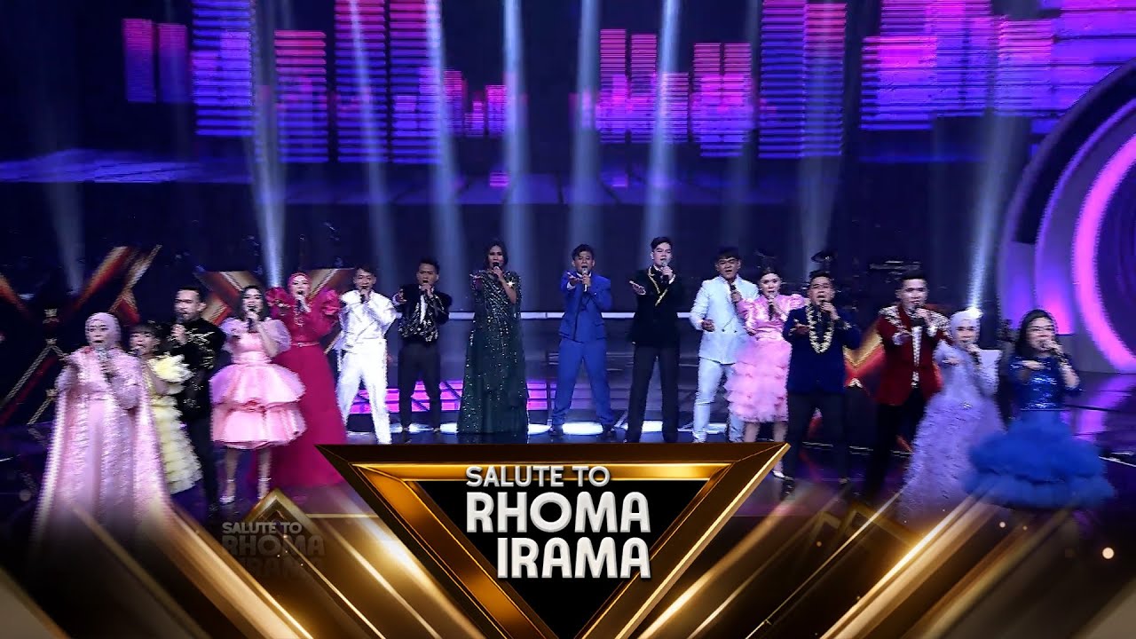 Opening Spektakuler! 10 Juara DA dan LIDA Semarakkan HUT Rhoma Irama! | Salute To Rhoma Irama