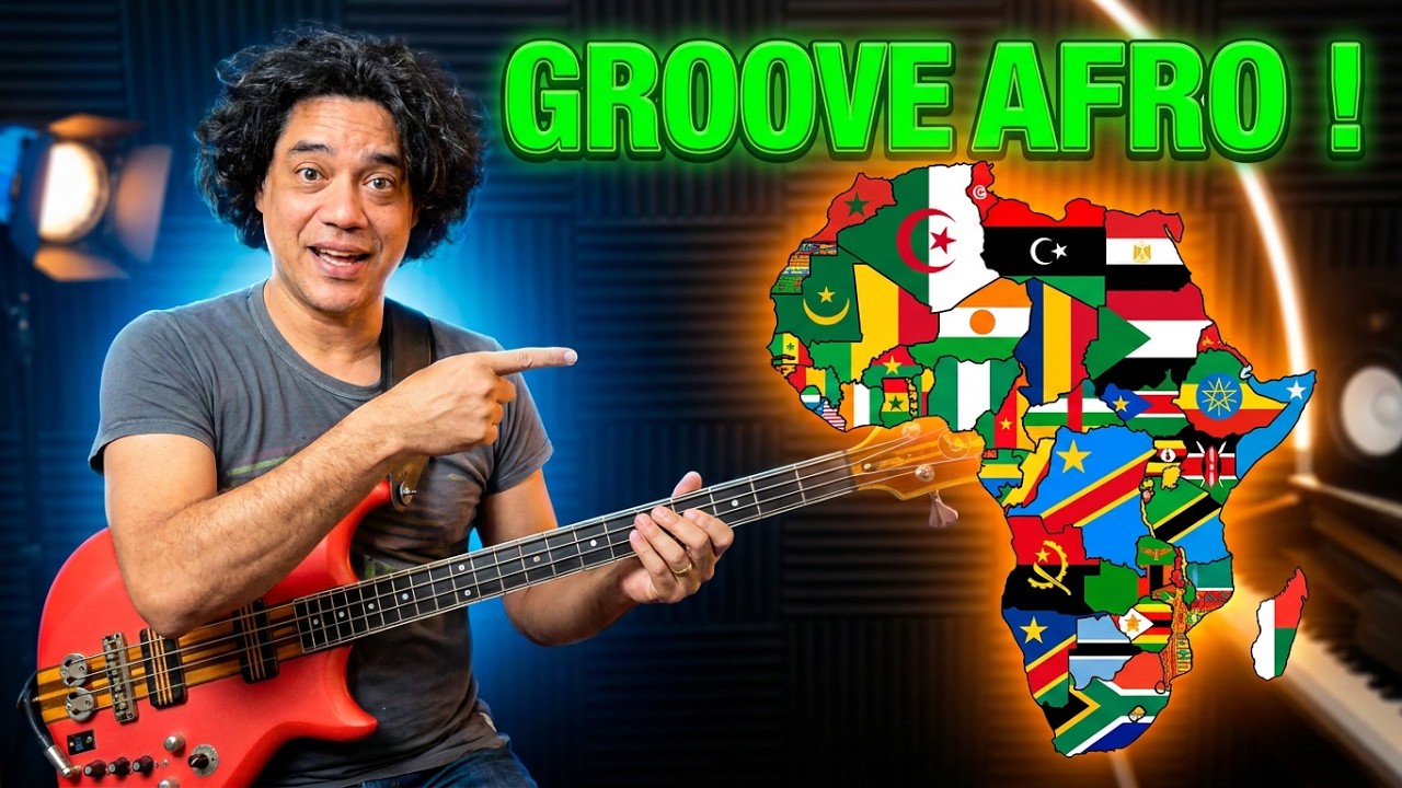 Masterclass Rythme Africain à la basse : 17 Lignes ESSENTIELLES (Test Clic)
