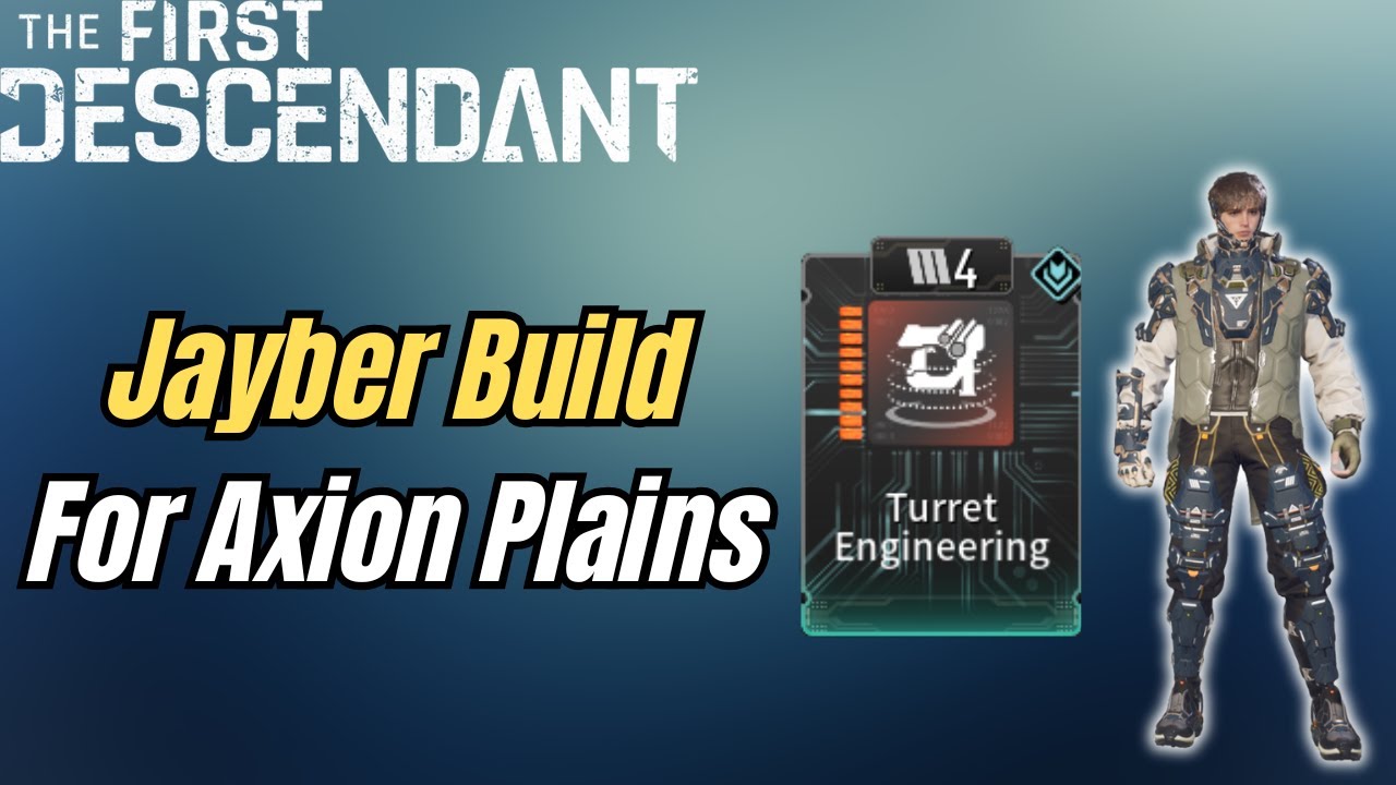 Turret Engineering Jayber Build For Mobbing (The First Descendant)