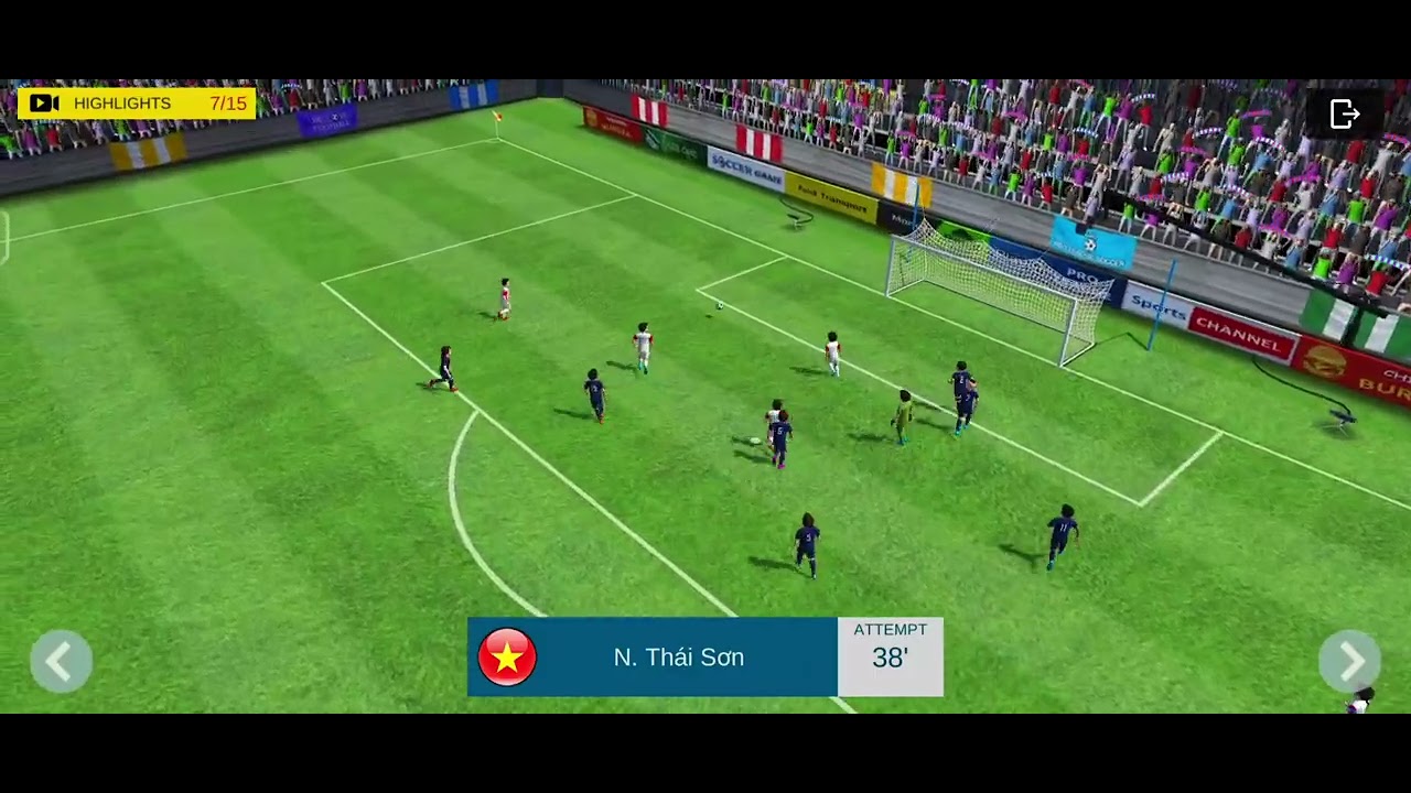 HIGHLIGHT : Việt Nam - Philippines | Asia Cup Pro League Soccer Gameplay | Cơn mưa bàn thắng.
