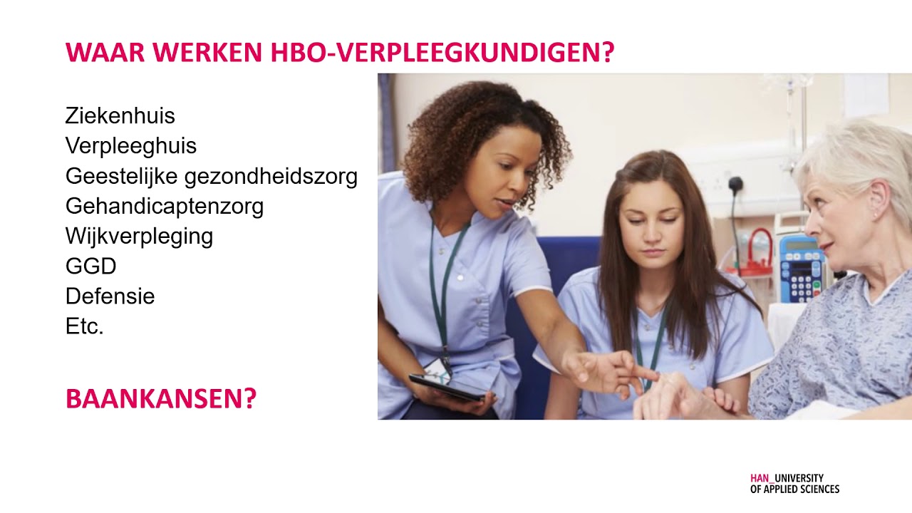 HBO Verpleegkunde | HAN University Of Applied Sciences
