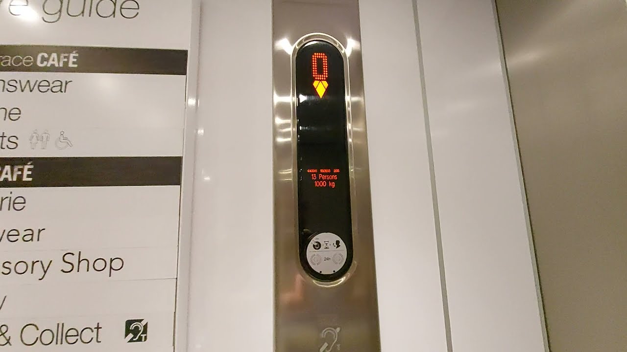 2013 Kone Ecodisc & Modernised 2009 by Kone Lifts @ M&S in Leeds