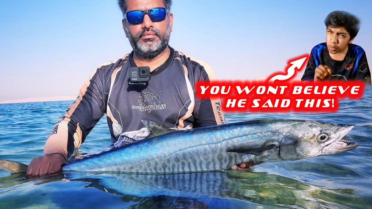 Fishing for king fish at inland sea QATAR - 2020 FISHING VLOG