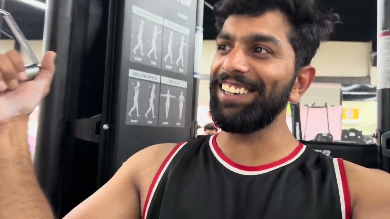 chest ke workout mei dost ki fat gyi 