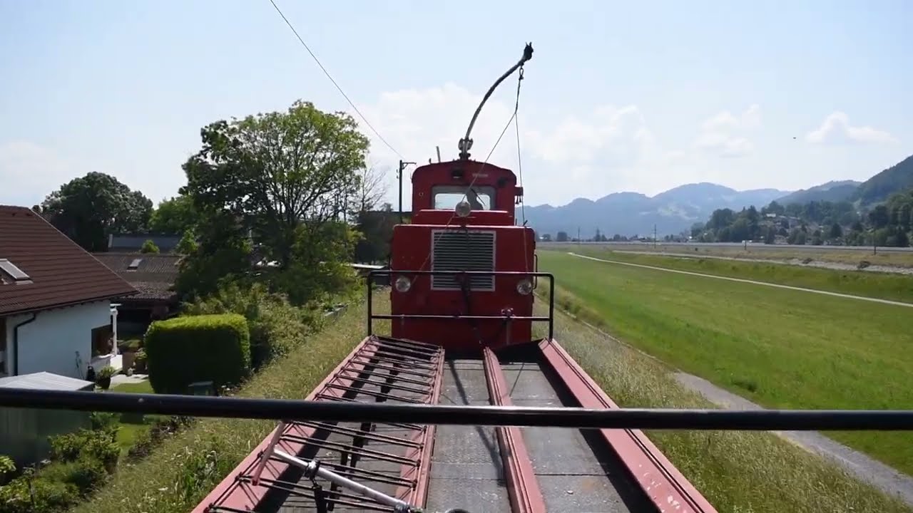🚆 Rheinbahn Lustenau – Die ehemalige Dienstbahn der Internationalen Rheinregulierung 🚆