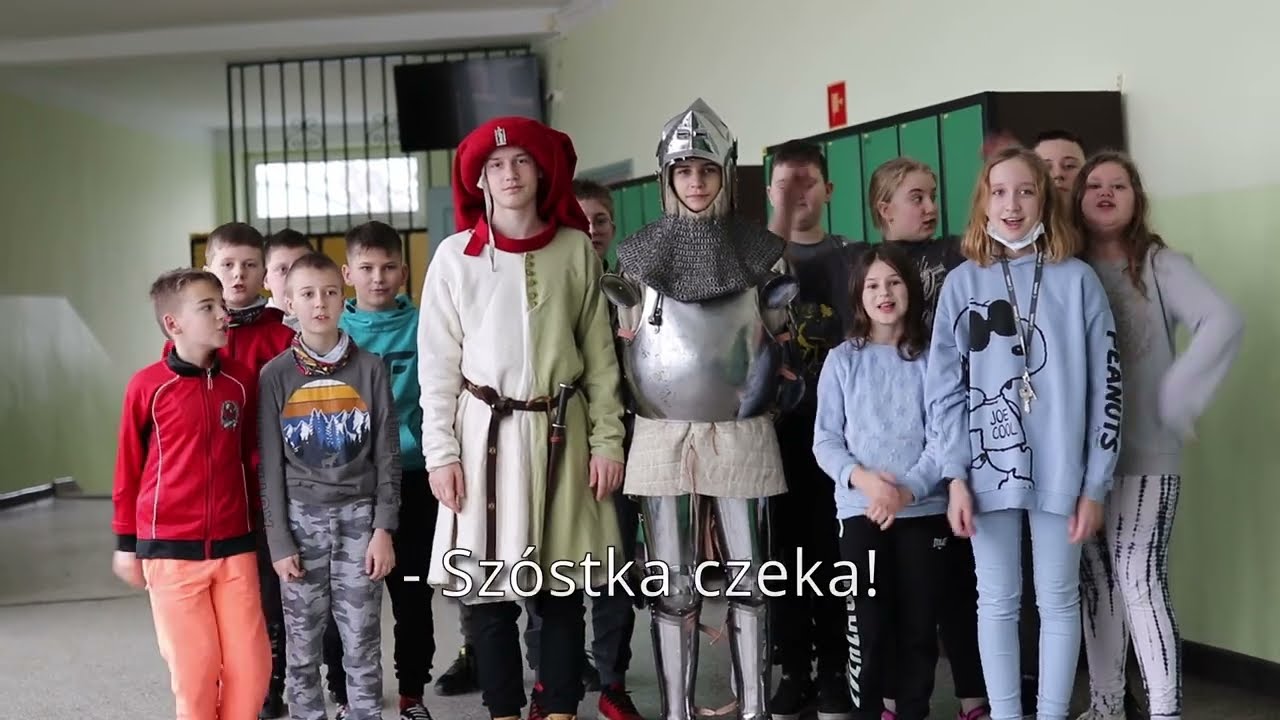 Zesp&oacute;ł humanistyczny SP6 w Kwidzynie prezentuje filmik pt.: 