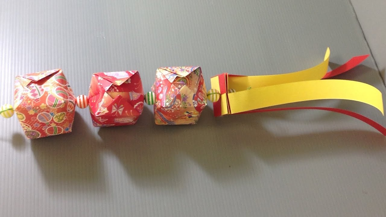 Origami Tanabata Streamer Decoration Make Your Own