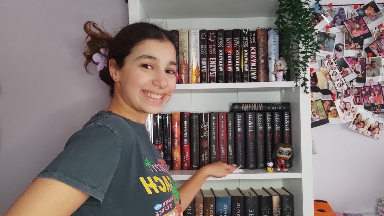 Kitaplığımı Düzenliyoruz✨🧹🧽