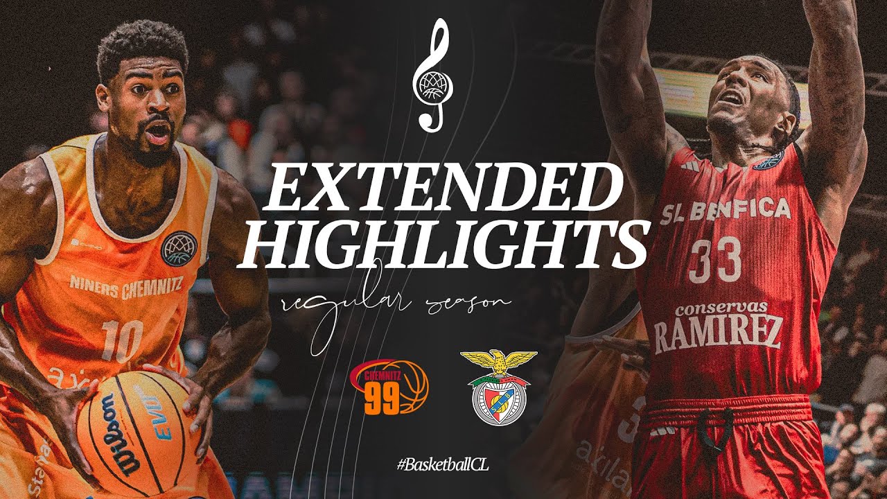 NINERS Chemnitz v SL Benfica | Full Game Highlights | #BasketballCL 2024-25