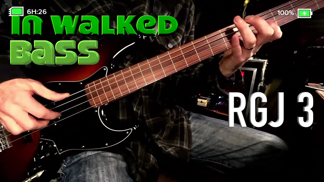 Walking Bass lessons fender fretless mim 