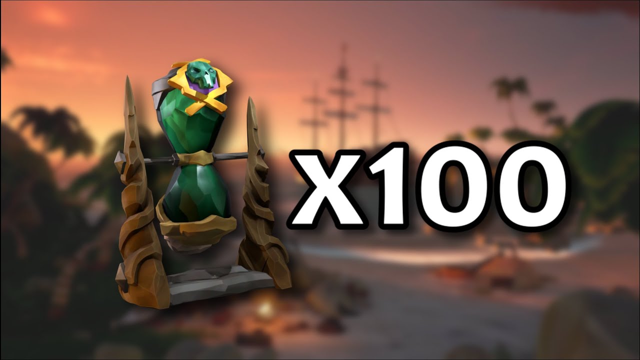 I played 100 GAMES of Hourglass PvP in Sea of Thieves - Part 1