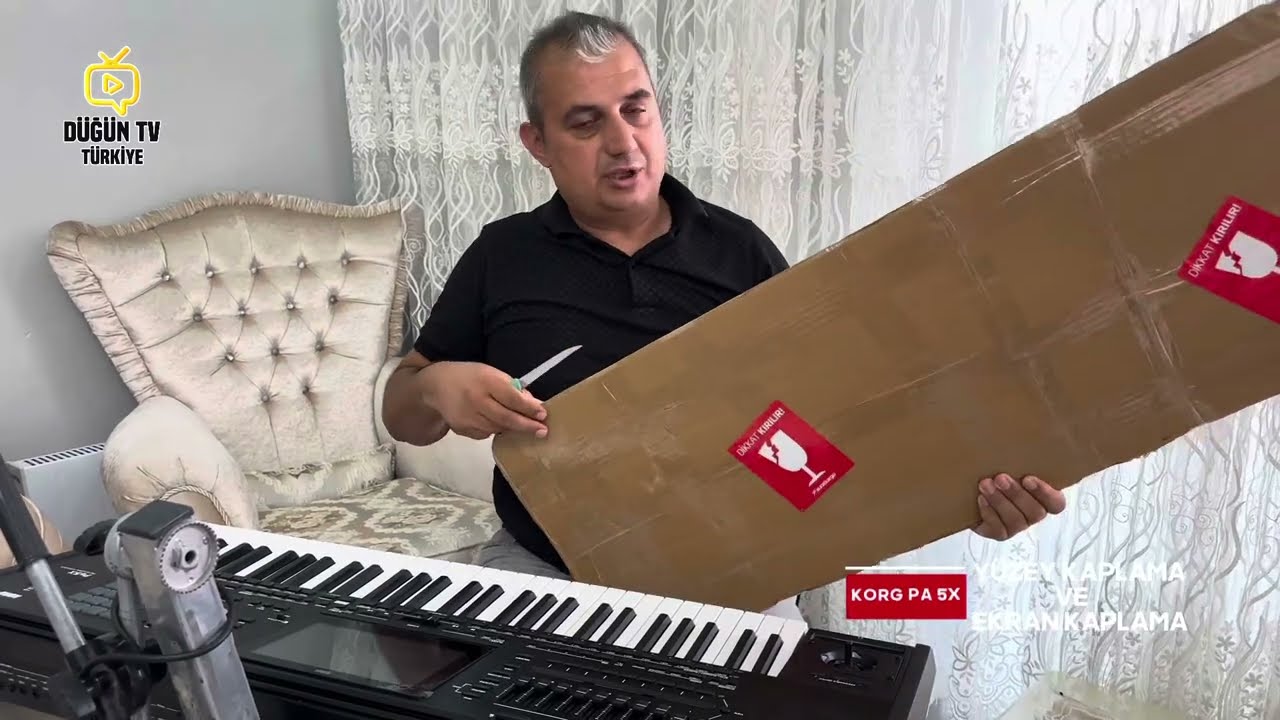 KORG PA 5X EKRAN KORUMA CAM KAPLAMA VE YÜZEY KORUMA CAM KAPLAMA - 4 Eylül 2024