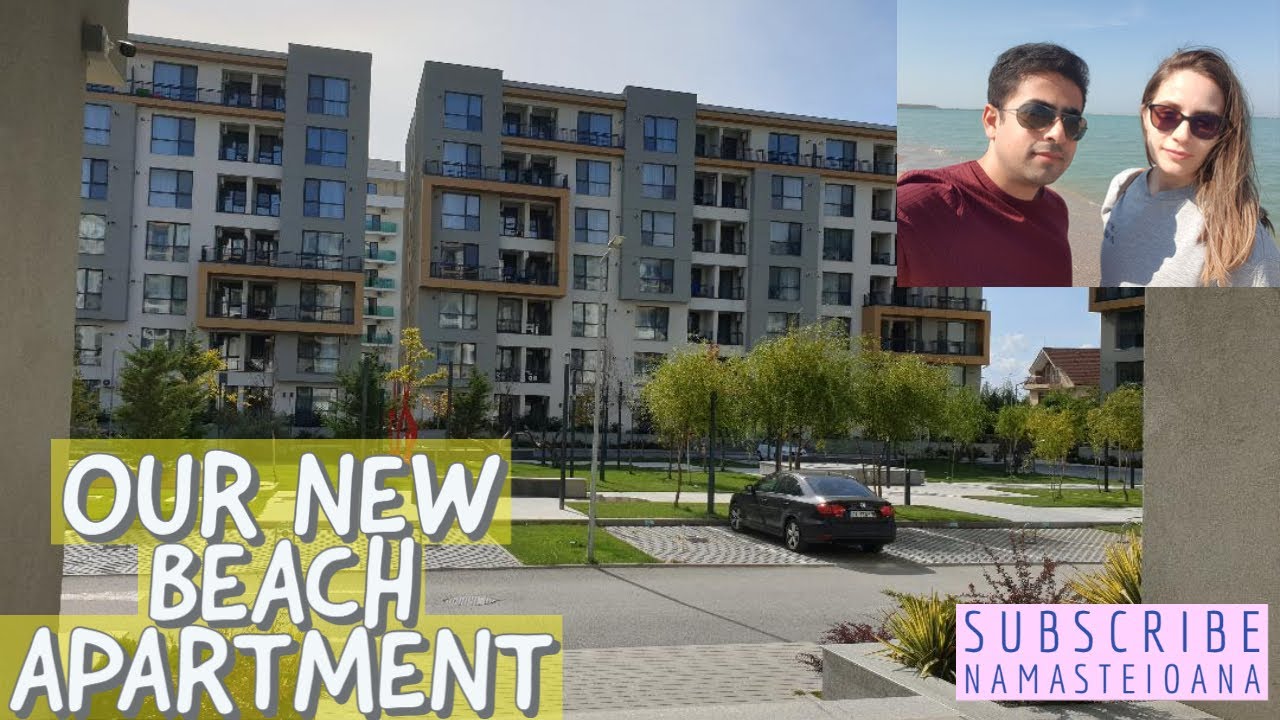 New Beach Apartment tour in Mamaia Constanta Romania/ BLACK SEA VIEW