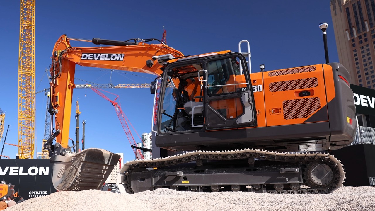На выставке CONEXPO-CON/AGG 2026 компания HD Construction Equipment представила новые технологии.