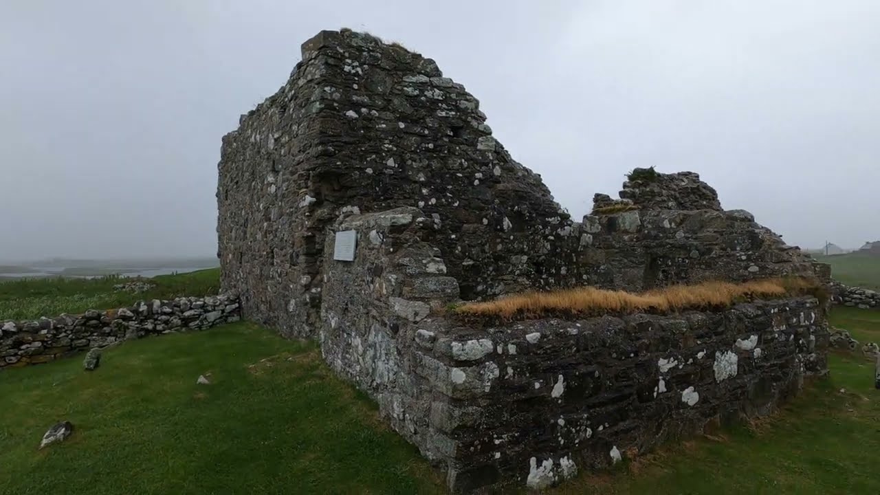 Teampull na Trionaid (Trinity Temple Carinish) North Uist Outer Hebrides Scotland