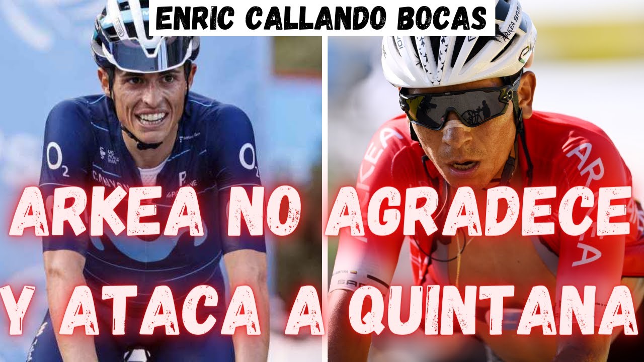 ARKEA ATACA A QUINTANA Y NO LE AGRADECE NADA/ENRIC MAS HABLA DE LA VICTORIA EN EL GIRO DE EMILIA