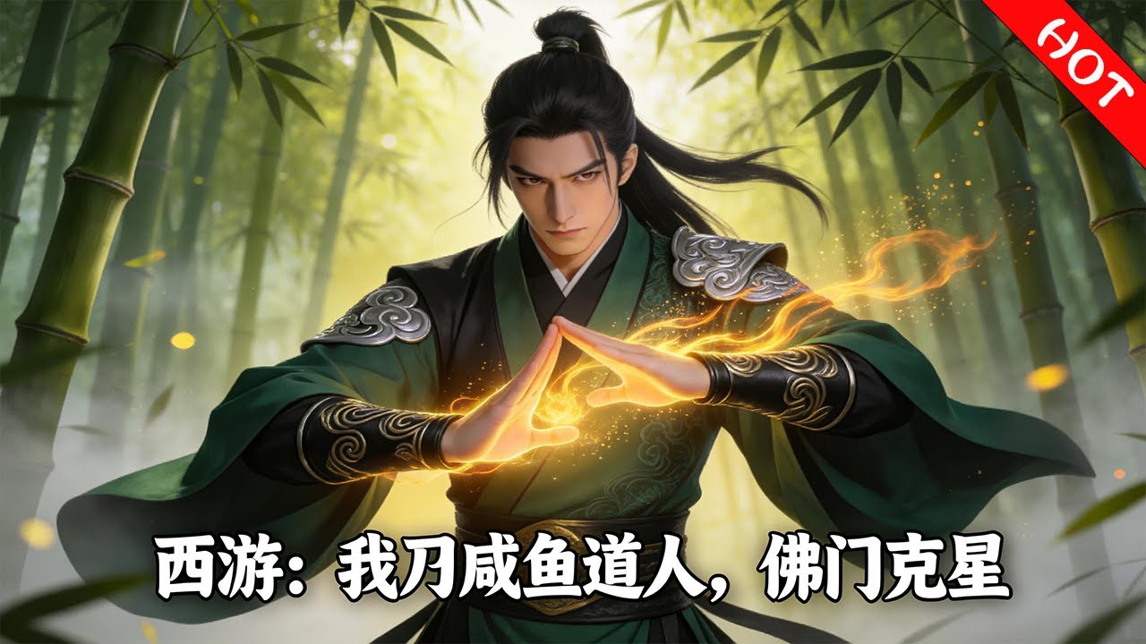 🔥【热门漫剧】《西游我乃咸鱼道人佛门克星》穿越洪荒，苏沉觉醒