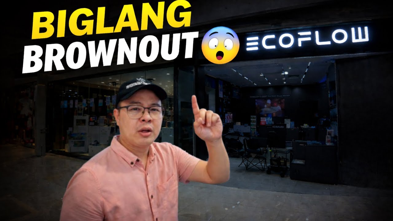 Biglang Brownout sa Mall 😱 Pero Tuloy Pa Rin ang Buhay (EcoFlow)