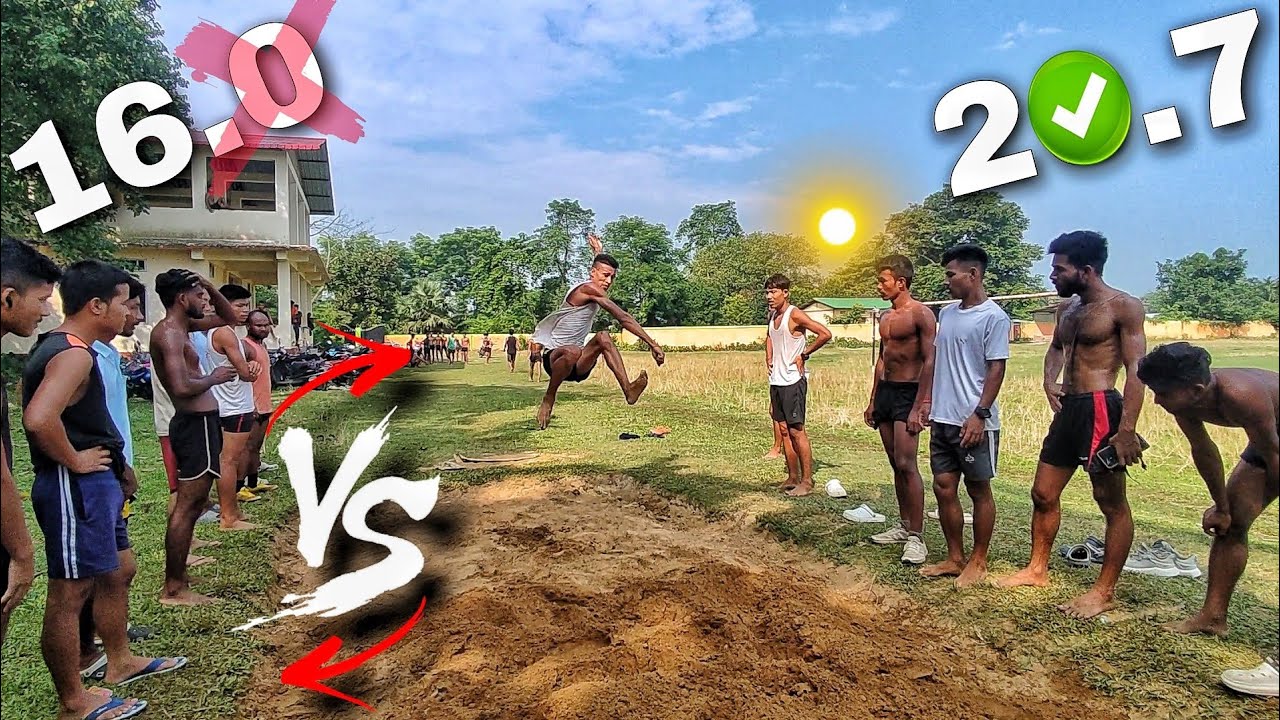 Assam Police Excellent Long Jump #assampolice