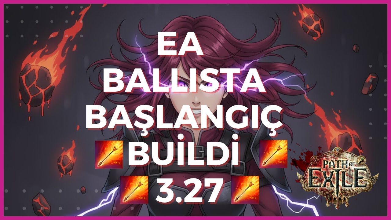 POE Explosive Arrow Ballista Elementalis 3.27 League Starter Build