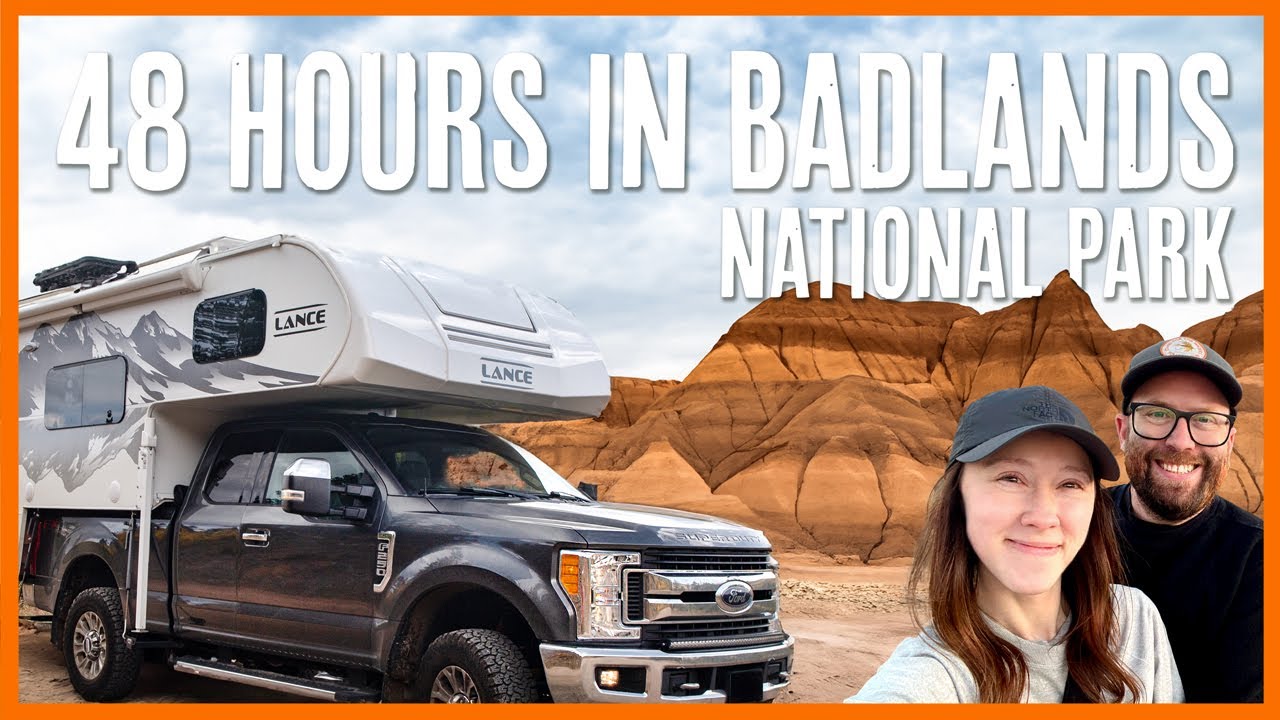 A Short but Epic Visit to Badlands National Park in Our Lance 825 Truck Camper