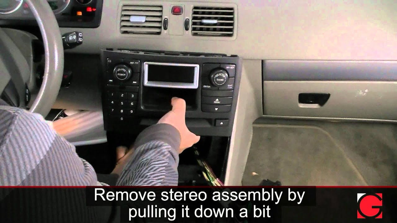 GROM USB iPod Bluetooth Adapter Interface Installation for Volvo XC90 2002- 2006