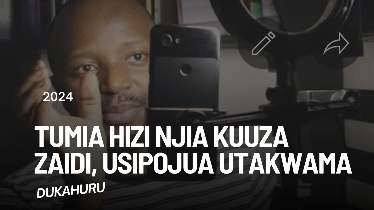TUMIA HIZI NJIA KUUZA ZAIDI KWENYE BIASHARA YAKO MTANDAONI, (sehemu ya darasa la kila mwezi)