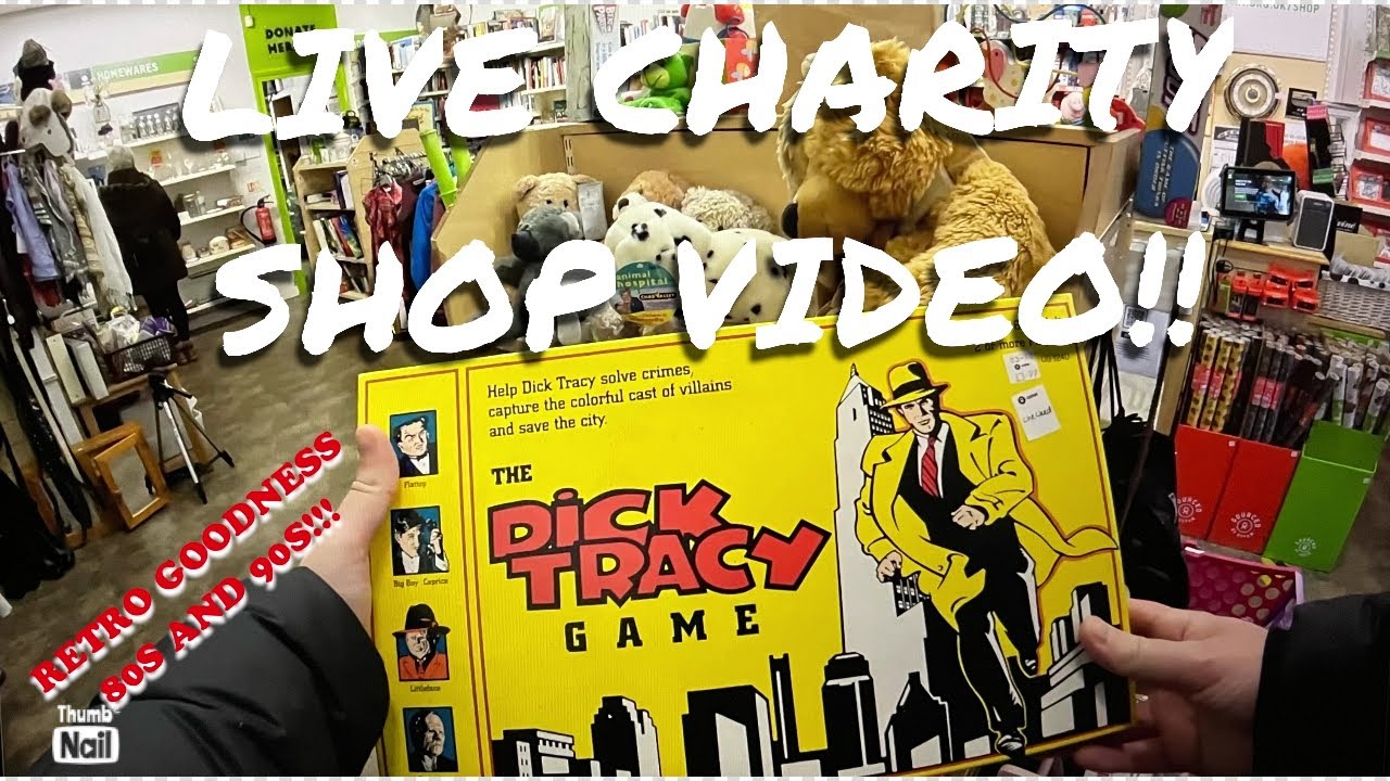 LIVE LONDON CHARITY SHOP HUNTING FOR RETRO ITEMS - TRADE IN STOCK!!! BUY LOW, TRADE HIGH!!!