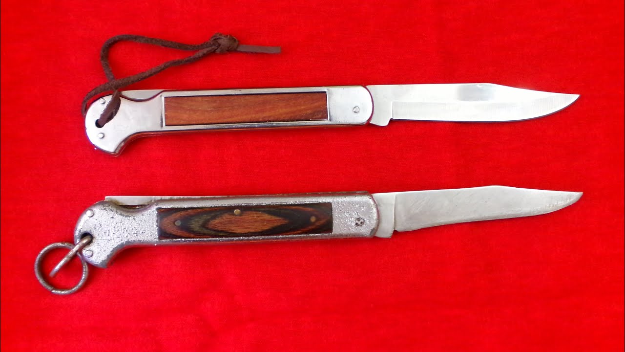 Navaja 007 Original vs Pirata comparación