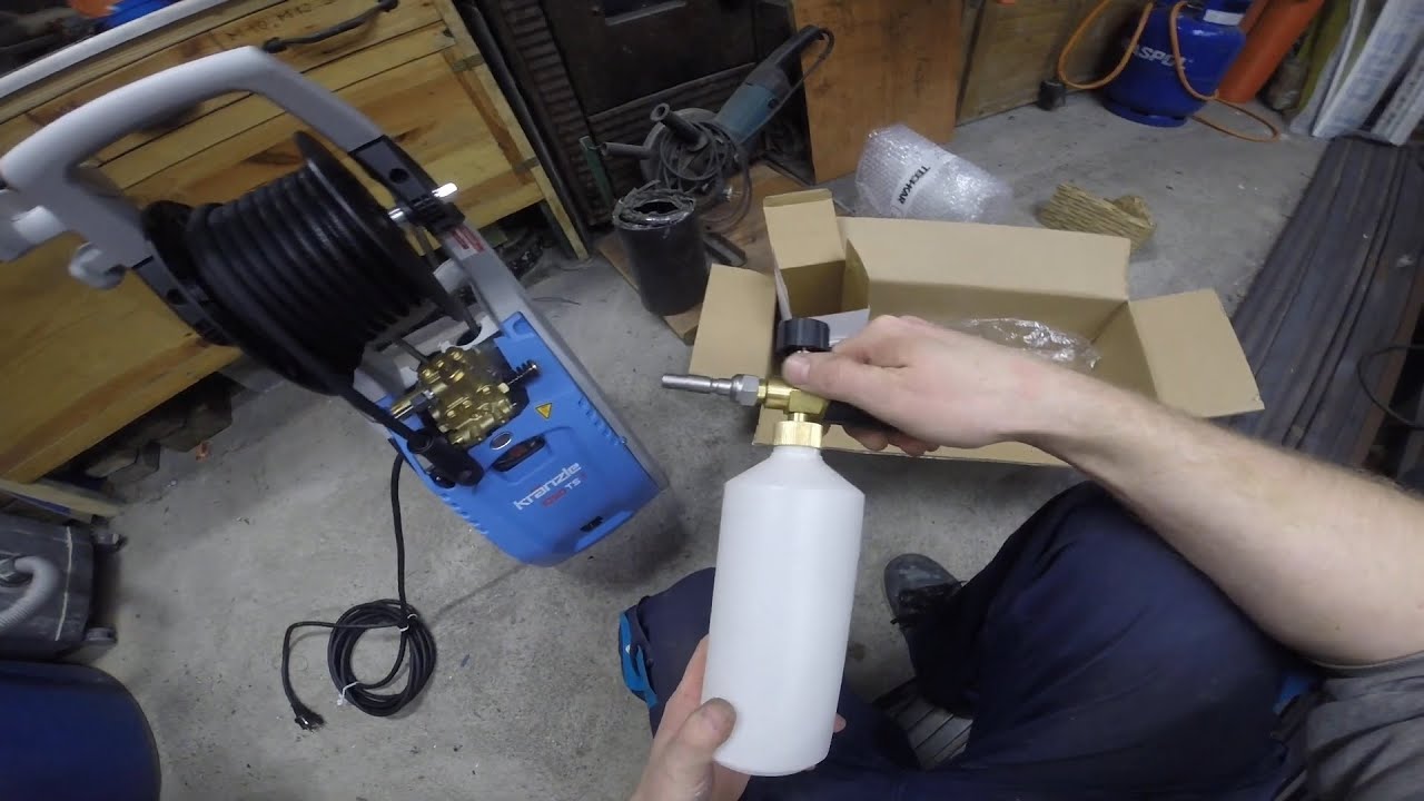 Kupiłem myjkę ciśnieniową KRANZLE 1050 TS T. Unboxing i kilka sł&oacute;w. Elewacja samemu Odc.104