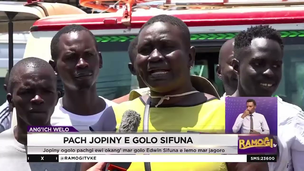 Jopiny ma Kisumu: Golo Sifuna kaka jagoro dhi ketho ODM