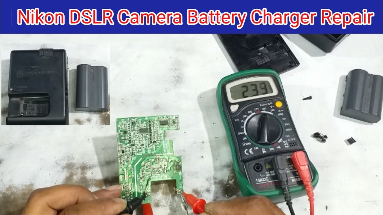 Nikon DSLR Camera Battery Charger Repair | Nikon battery charger kaise repair kare | Nikon MH -25a |