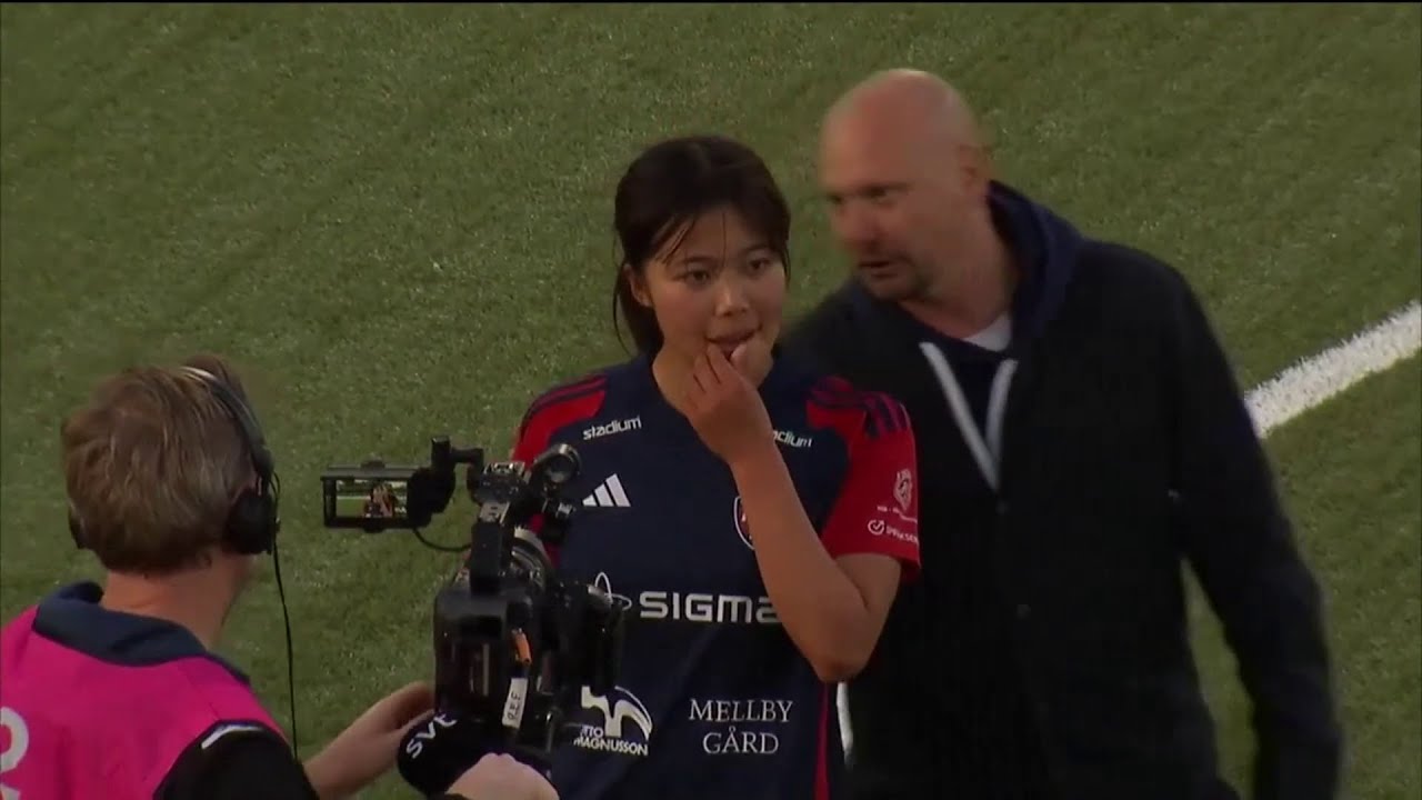 谷川萌々子（ローゼンゴード）2024/5/21 ハンマルビー戦/7試合連続得点
