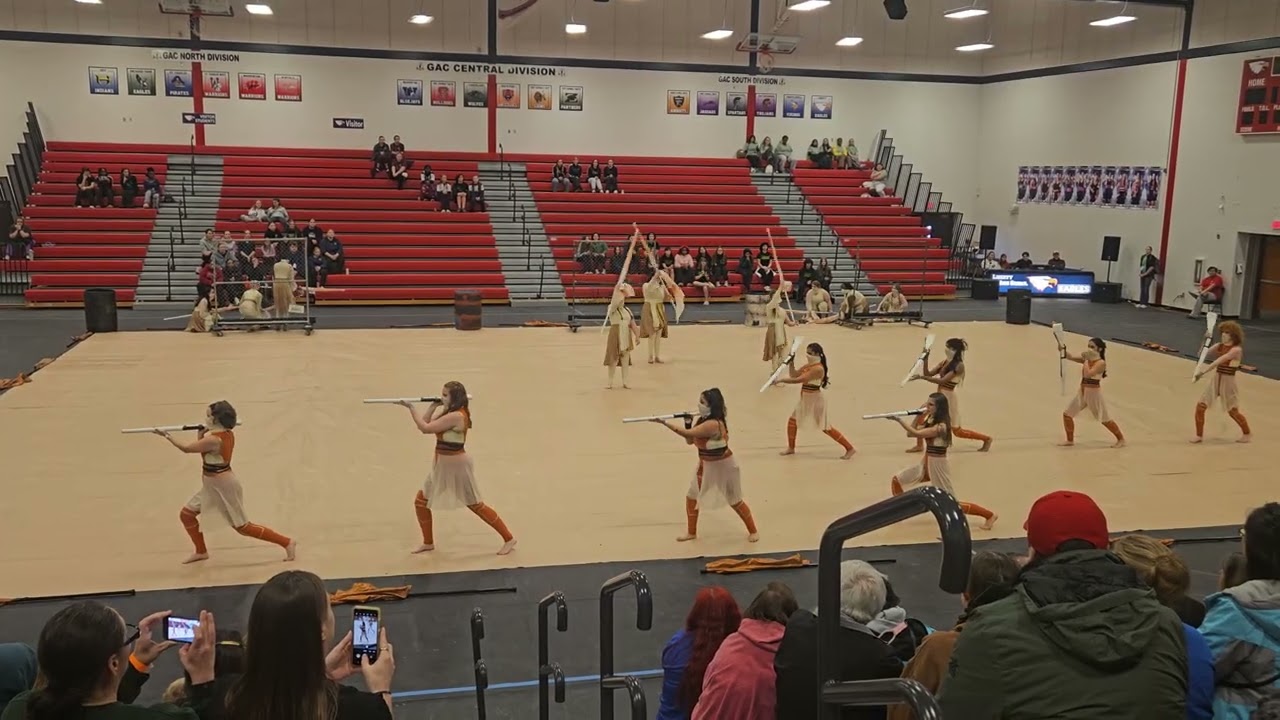 Sam's First Winter Guard Competition - LHS JV 2026 