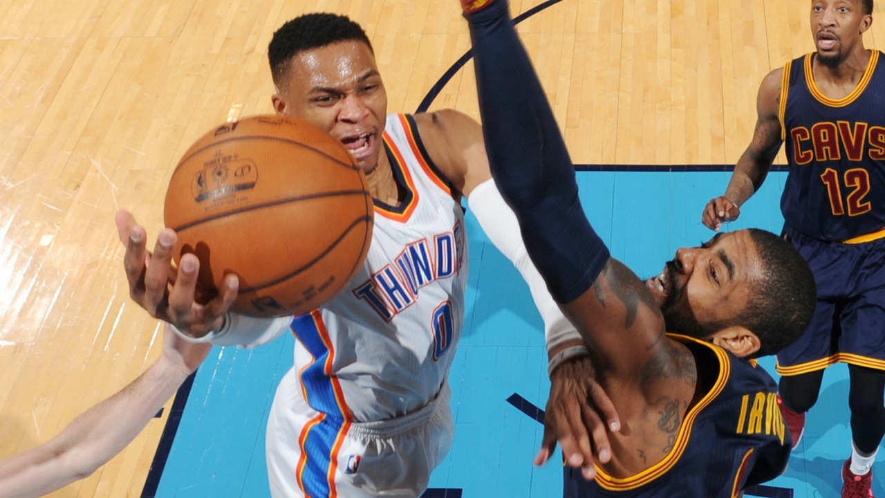 Russell Westbrook & Kyrie Irving Duel in OKC | 02.09.17