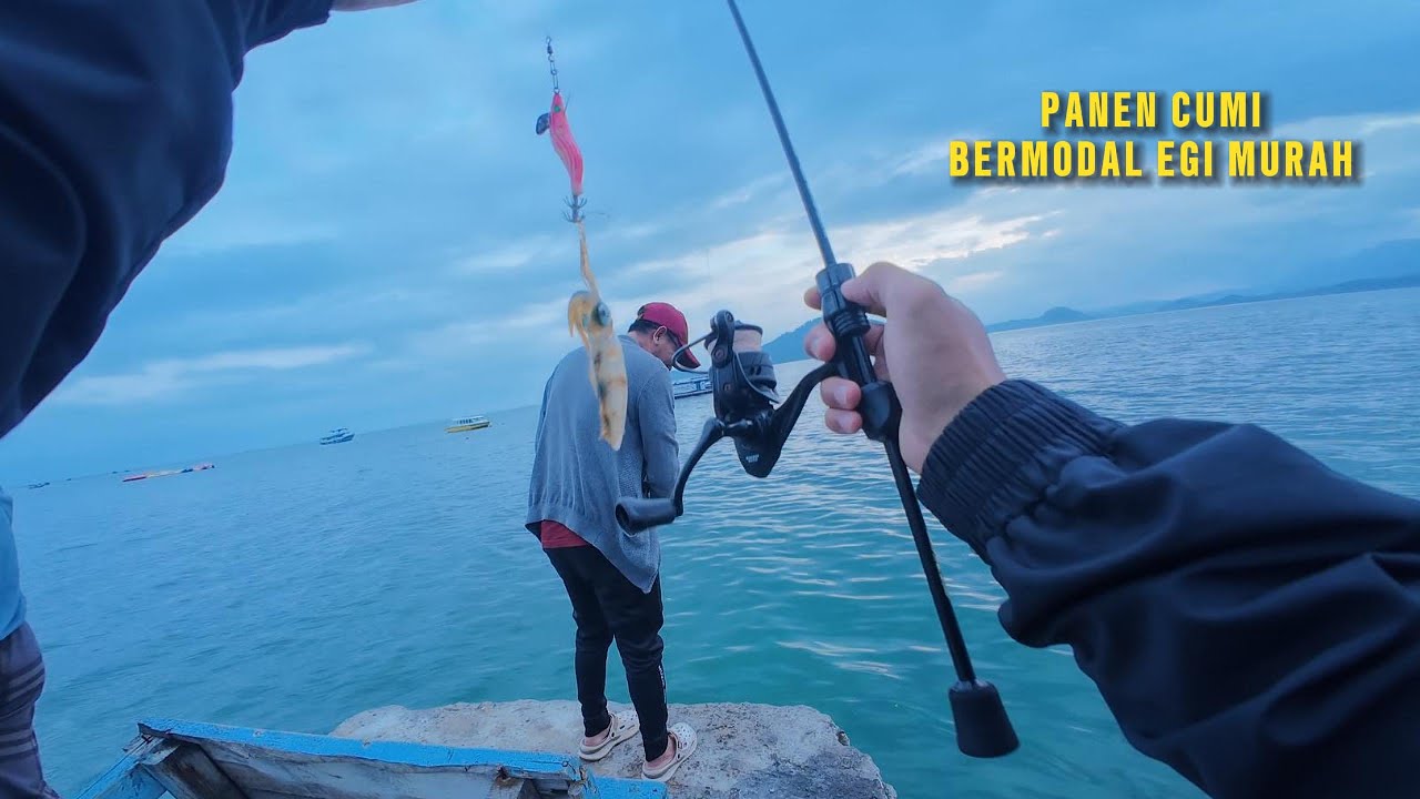 GAK PERLU MAHAL❗️CUMA MODAL EGI 18 RIBU, HASILNYA LUAR BIASA‼️CASTING MANCING CUMI PINGGIRAN