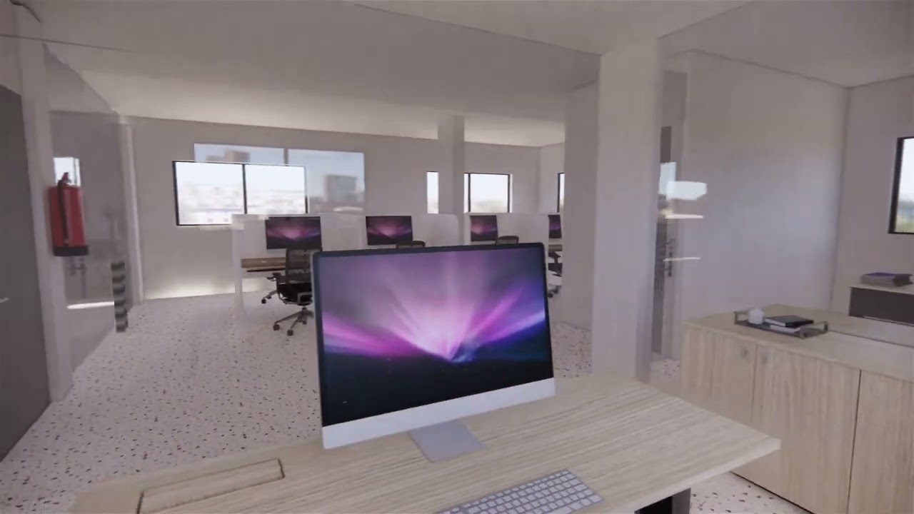 Projeto de fachada e layout coorporativo - Render