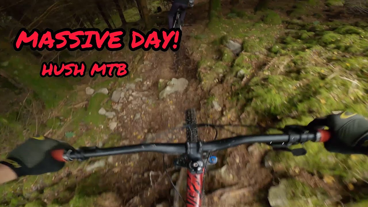 BIG SENDS AT HUSH MTB