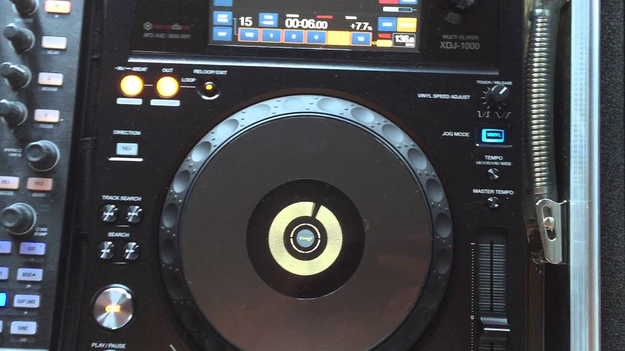 Pioneer XDJ-1000 HID Mode with Traktor